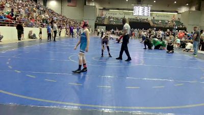 80 lbs Consolation - Chandler Dale, Roundtree Wrestling Academy vs Ben Martin, West Forsyth Wrestling Club