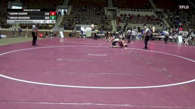 5A 165 lbs Quarterfinal - Gavin Eason, Elmore County School vs Noah Jackson, Elberta HS