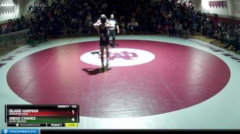 132 lbs 1st Place Match - Glade Harman, Mountain View vs Diego Chavez, SLAM! NEVADA