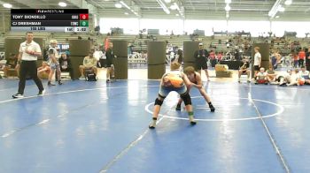 105 lbs 3rd Place - Tony Biondillo, Ohio United - MS vs CJ Dreshman, TDWC Maniacs Blue - MS