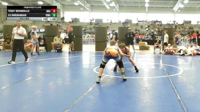 105 lbs 3rd Place - Tony Biondillo, Ohio United - MS vs CJ Dreshman, TDWC Maniacs Blue - MS