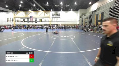 141E lbs Rr Rnd 3 - Bryce Kresho, F&m vs Bo DiJulius, Liu