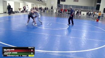 125 lbs Finals (8 Team) - Jackson Janike, Waseca vs Bo Holland, NRHEG