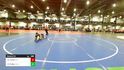 138 lbs Round Of 16 - Colten Ford, Smithtown West vs Ashten Haley, Cobleskill-richmondville