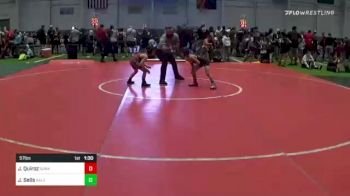 57 lbs Semifinal - Jullian Quiroz, Sunkist Kids Monster Garage vs Jonathan Sells, Salem Elite