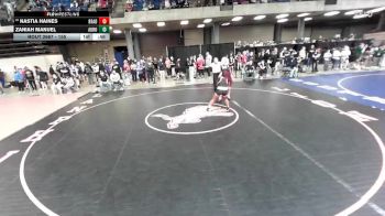 155 lbs Cons. Round 2 - Nastia Haines, Unattached vs Zaniah Manuel, Unattached
