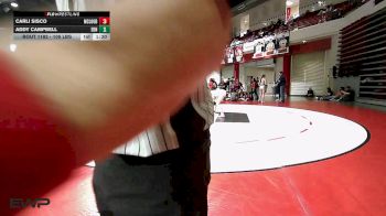 110 lbs Rr Rnd 2 - Issabelle Christian, Cache High School Girls vs Kylee Sitsler, Bartlesville High School Girls