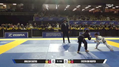 Evelyn Kim Nguyen vs Analeah Castro 2026 Pan Kids Jiu-Jitsu IBJJF Championship