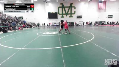 285 lbs Champ. Round 2 - Angel Sanchez, Redondo vs Colin Chan, El Dorado