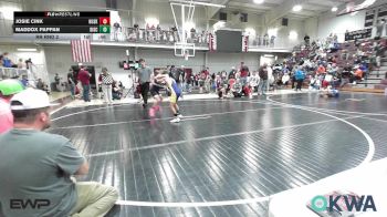 67-70 lbs Rr Rnd 2 - Josie Cink, Huskey Wrestling Club vs Maddox Pappan, Disciple Wrestling