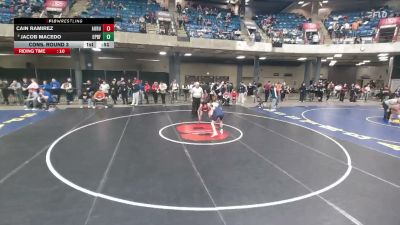 101 lbs Cons. Round 3 - Jacob Macedo, Oak Park River Forest vs Cain Ramirez, Grant