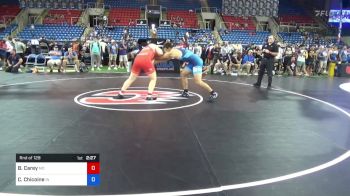 220 lbs Rnd Of 128 - Brennan Carey, Missouri vs Cole Chicoine, Indiana