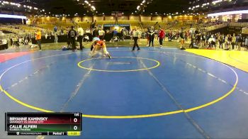 135 lbs Semifinal - Callie Alfieri, Florida Phoenix vs Bryanne Kaminsky, University HS Orange City