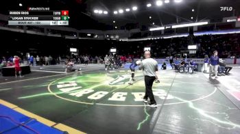 150 lbs Champ. Round 2 - Ruben Rios, Toppenish vs Logan Stucker, Tonasket