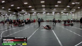 113 lbs Cons. Round 2 - Jekai Sedgwick, Forge Wrestling vs Robby Newton, Mayo Quanchi Wrestling