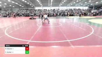 160 lbs Consi Of 16 #1 - Nathanael Boone, NC vs Carter Kuhar, MD