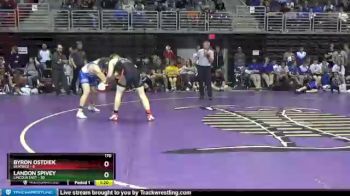 170 lbs Round 2 (8 Team) - Landon Spivey, Lincoln East vs Byron Ostdiek, Beatrice