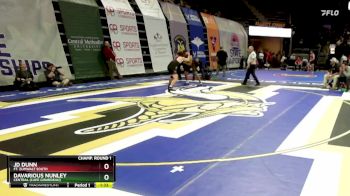 175 Class 3 lbs Champ. Round 1 - JD Dunn, Ft. Zumwalt South vs Davarious Nunley, Central (Cape Girardeau)