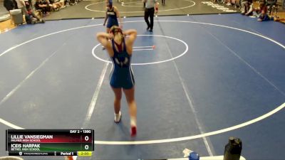 138G Semifinal - Lillie Vansiegman, Palmer High School vs Iceis Harpak, Bethel High School