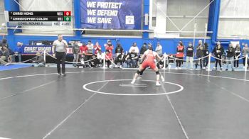 125 lbs Cons. Round 5 - Chris Hong, Wesleyan (ct) vs Christopher Colon, Williams College
