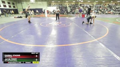 149 lbs Cons. Round 2 - Gambal Staddie, Unattached vs Jacob Perry, William Penn (Iowa)