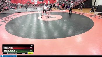 150 lbs Cons. Round 2 - JASON TAYLOR, Machesney Park (HARLEM) vs KJ Jamison, EDWARDVILLE (HS)