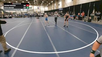 113 lbs Quarterfinals (8 Team) - Colton Steager, David City vs Trenton Grover, Logan View