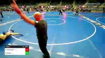 108 lbs Consi Of 16 #1 - Felipe Villarreal, Duncan Demon Wrestling vs Dominic Graff, RAW