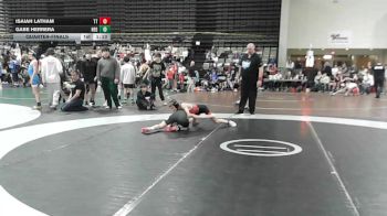 81 lbs Quarterfinal - Isaiah Latham, Team Tugman - MSC vs Gabe Herrera, New England Gold - MSC