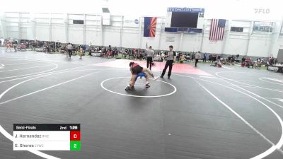 150 lbs Semifinal - Jacob Hernandez, Riverside Rascals vs Stryker Shores, Evwc