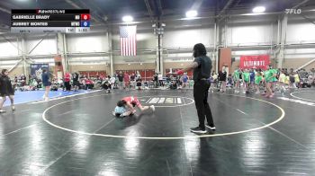 40 kg Rr Rnd 8 - Gabrielle Brady, Team Maryland - GK8E vs Aubrey Montes, Maine Trappers White - GK8E