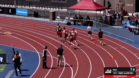 Watch The Men's Masters 50+ 4x400 (Event 131) At 2026 Penn Relays
