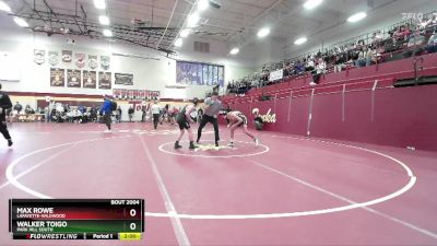 106 lbs Champ. Round 2 - Walker Toigo, PARK HILL SOUTH vs Max Rowe, LAFAYETTE-Wildwood