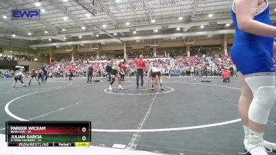 125 lbs Quarterfinal - Parker Wickam, Bear Cave vs Julian Garcia, U Town Hammers