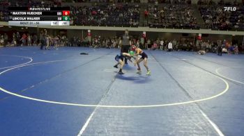 55 lbs Champ. Round 2 - Maxton Kuecker, Algona Wrestling Academy vs Lincoln Walker, Immortal Athletics WC