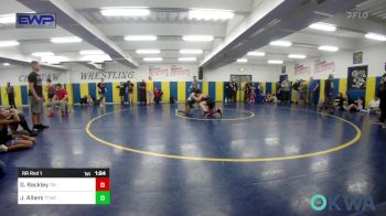 130 lbs Rr Rnd 1 - Gage Rackley, Tuttle Wrestling vs Jayvyn Allami, Team Tulsa Wrestling Club