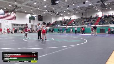 126 lbs Round 3 - David Powell, Kokomo vs Brendon Walker, Richmond