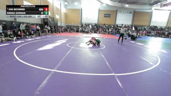152 lbs Quarterfinal - Ava McGinnis, Nokomis vs Ksenia Gorman, King Philip