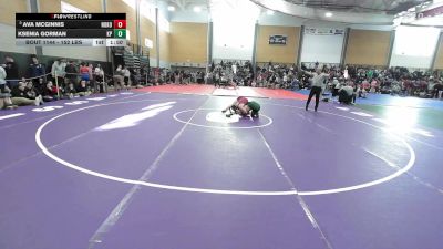 152 lbs Quarterfinal - Ava McGinnis, Nokomis vs Ksenia Gorman, King Philip