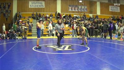 134 lbs Quarterfinal - Jaxon Ziehn, Miramonte vs Hank Lee, Campolindo
