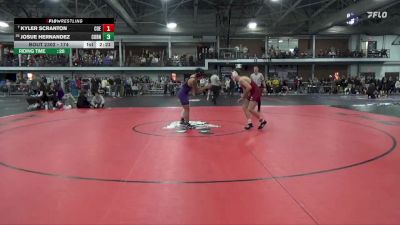 174 lbs Cons. Round 2 - Josue Hernandez, Cornell College vs Kyler Scranton, Coe