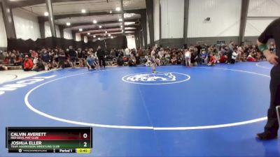 87 lbs Cons. Semi - Calvin Averett, Red Devil Mat Club vs Joshua Eller, Team Aggression Wrestling Club