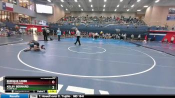 120 lbs Quarterfinal - Kelby Bernard, Allen Blue vs Enrique Uribe, Frisco Centennial