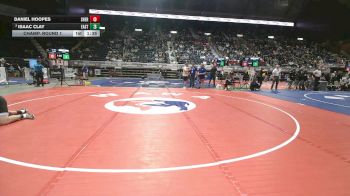 4A-285 lbs Champ. Round 1 - Daniel Hoopes, Sheridan vs Isaac Clay, Cheyenne East