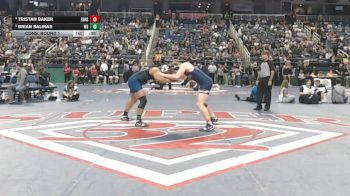 4A 215 lbs Cons. Round 1 - Tristan Baker, East Gaston High School vs Brian Salinas, Washington High School