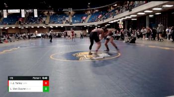170 lbs Cons. Round 3 - Jimmy Talley, Lincoln-Way West vs Logan Van Duyne, Wilmington