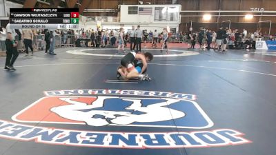 135 lbs Round Of 16 - Dawson Wojtaszczyk, Leroy vs Sabatino Sciullo, Tdwc