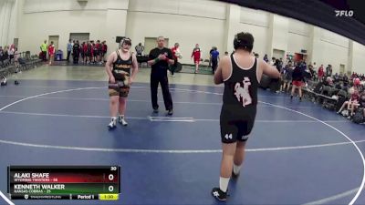 220 lbs Finals (8 Team) - Kenneth Walker, Kansas Cobras vs Alaki Shafe, Wyoming Twisters