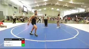 126 lbs Consi Of 8 #2 - Ryan Pruett, PQ Pinners vs Christian Herrera, Driller WC