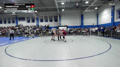 190 lbs Consi Of 4 - Edward Myles, Concord-Carlisle vs Cole Bonner, Duxbury